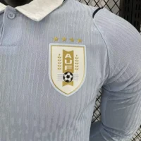 2026 Uruguay World cup Home Long Sleeve Football jersey Player Edition