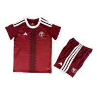 11764918110000-2116043413-2 2026 Qatar World Cup Home Kids Football jersey Kit Fan version