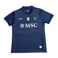 2025-26 Napoli Soccer jersey Third Away Custom Shirt champions League Fan Version