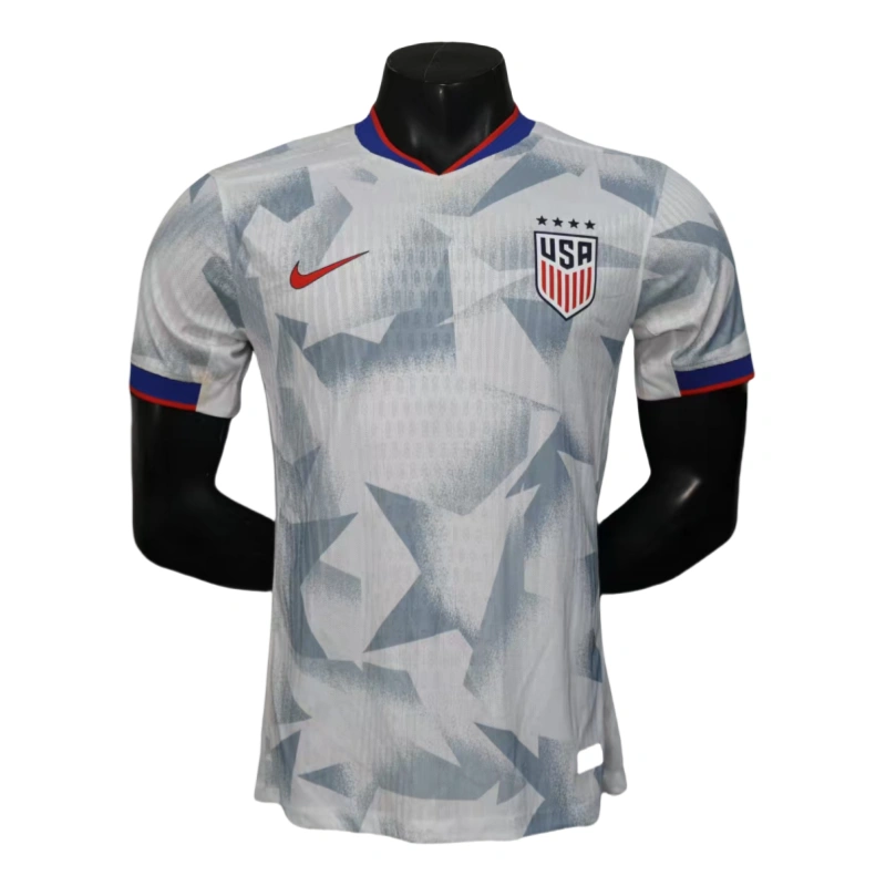 2025-07-21151930340 2025 USA Soccer Jersey Home Player version Shirt