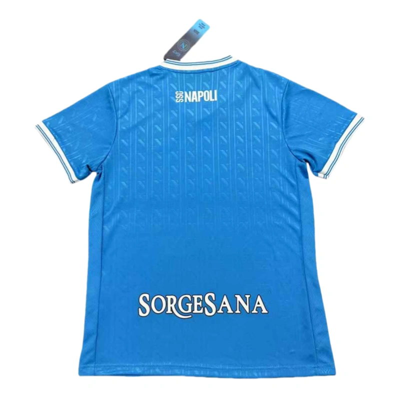 2025-07-25180324653 Napoli Blue Home Football Shirt 2025/2026 Fan Version