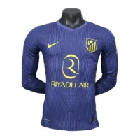 Atletico Madrid Away Long Sleeve Soccer Jersey 2025-26