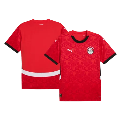 2025-26 Egypt Home Red Football Jersey Fan Edition