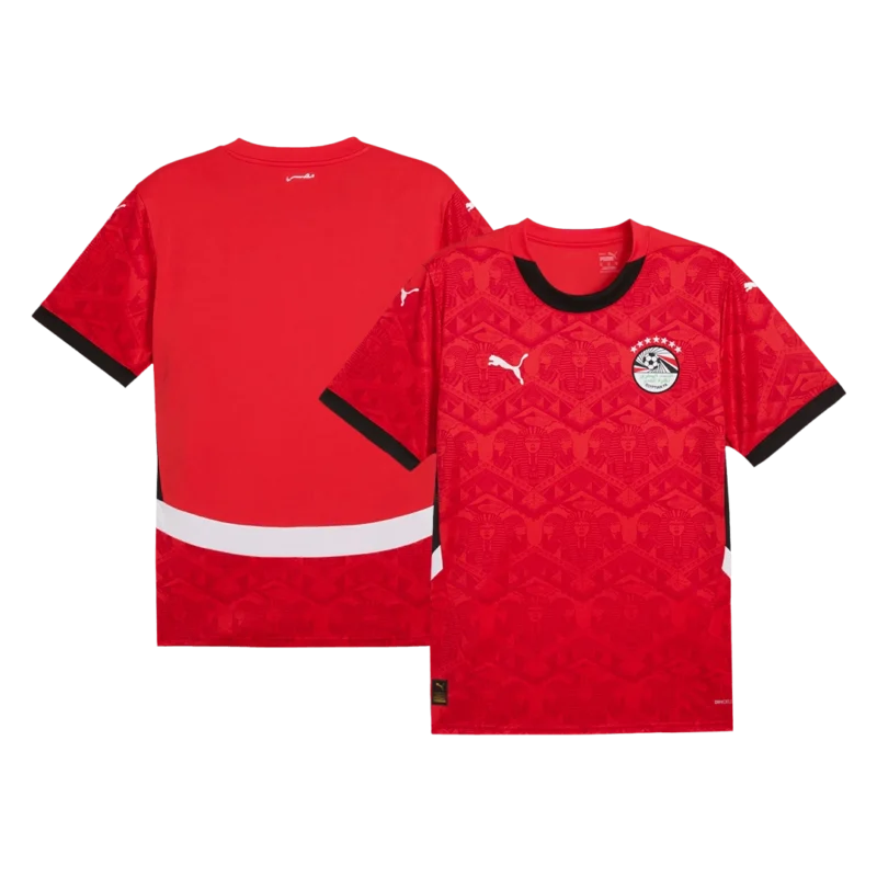 2025-26 Egypt Home Red Football Jersey Fan Edition