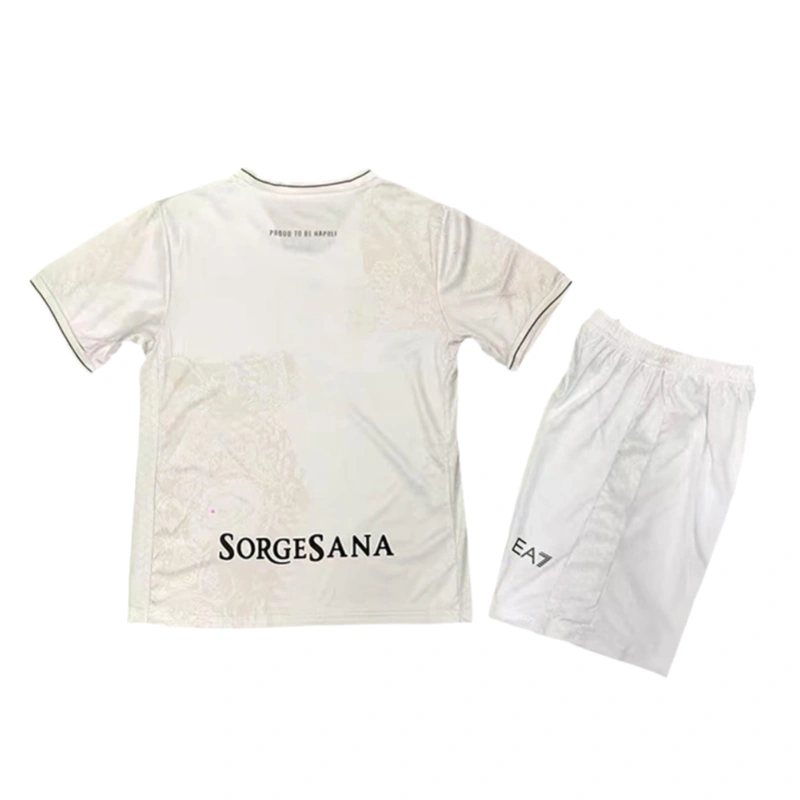 4-0313059ab1-1 Napoli Away Kids Football shirt Kit 2025-26 Fan Version