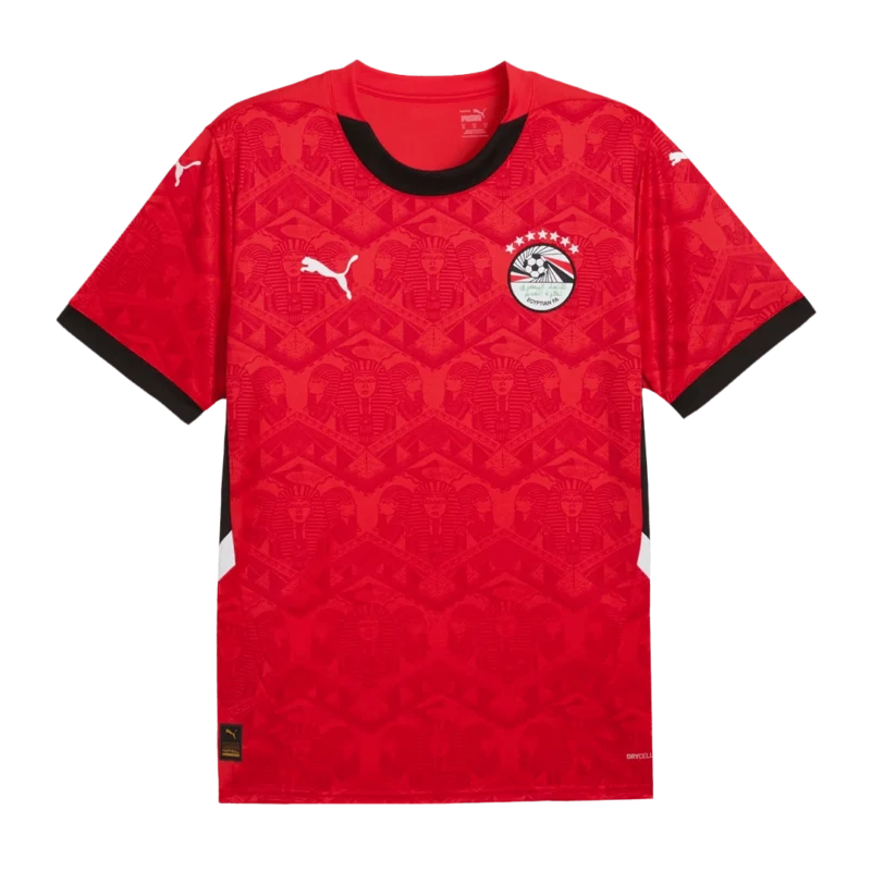 2025-26 Egypt Home Red Football Jersey Fan Edition
