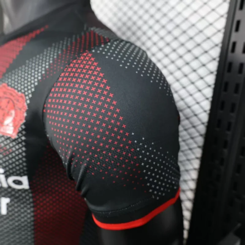 Bayer 04 Leverkusen Home Soccer Jersey 2025-26 Player Version