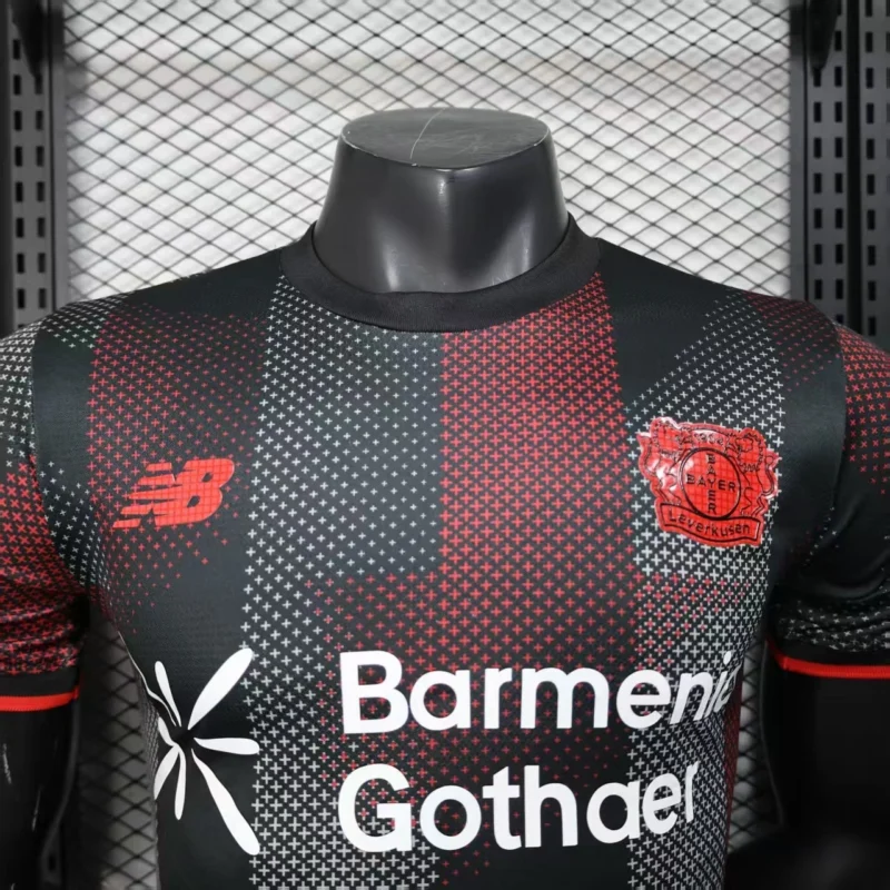 Bayer 04 Leverkusen Home Soccer Jersey 2025-26 Player Version