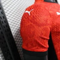 2025-26 Players Edition Egypt Home Red Football Jersey