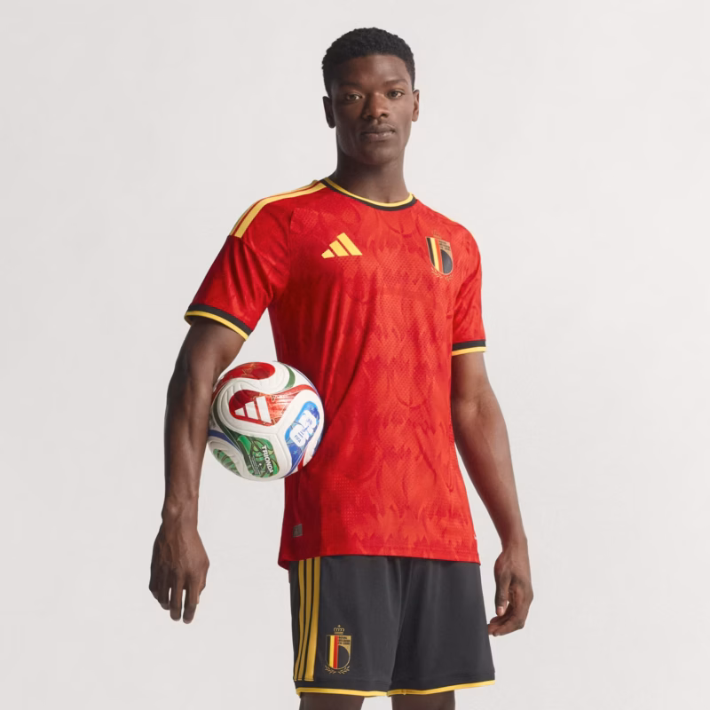 Belgium 26 Home Authentic Jersey