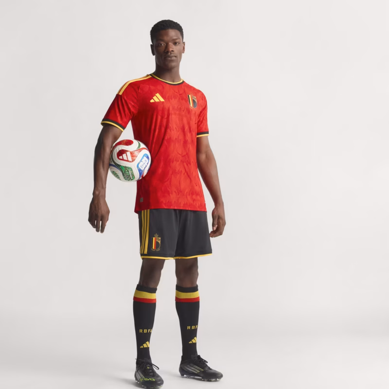 Belgium 26 Home Authentic Jersey