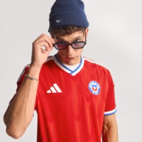 Chile 26 Home Authentic Jersey