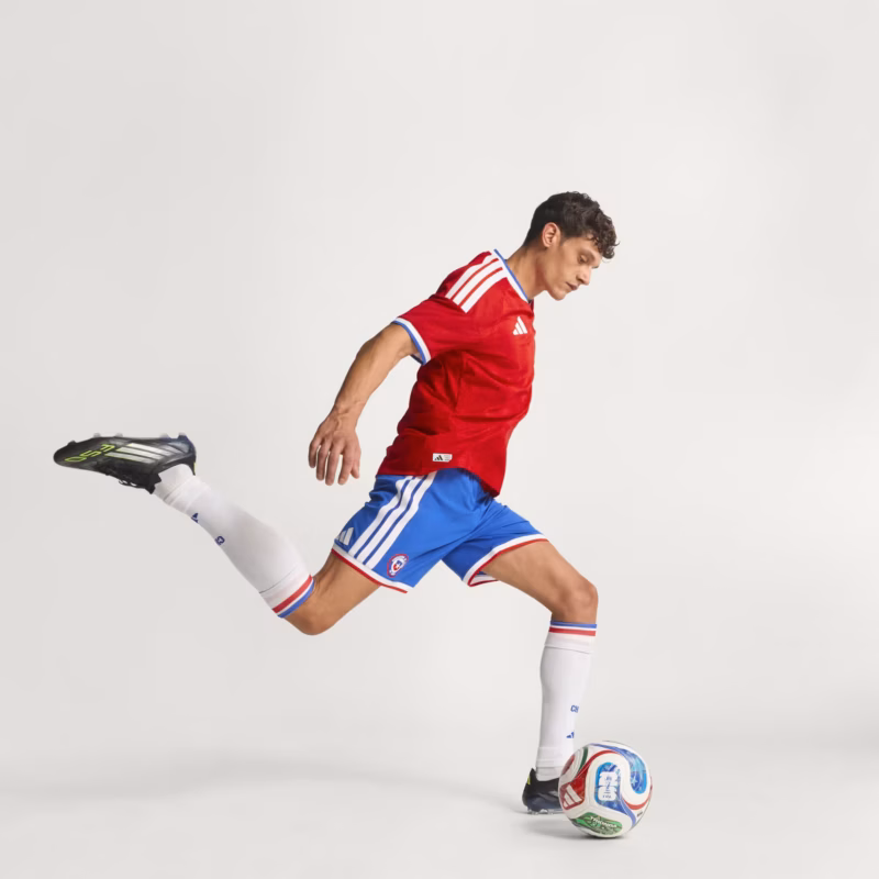 Chile 26 Home Authentic Jersey