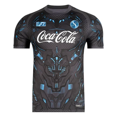 Napoli Pre match training uniform Football Shirt 2025-26 Fan Version