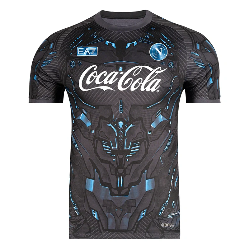 Napoli Pre match training uniform Football Shirt 2025-26 Fan Version