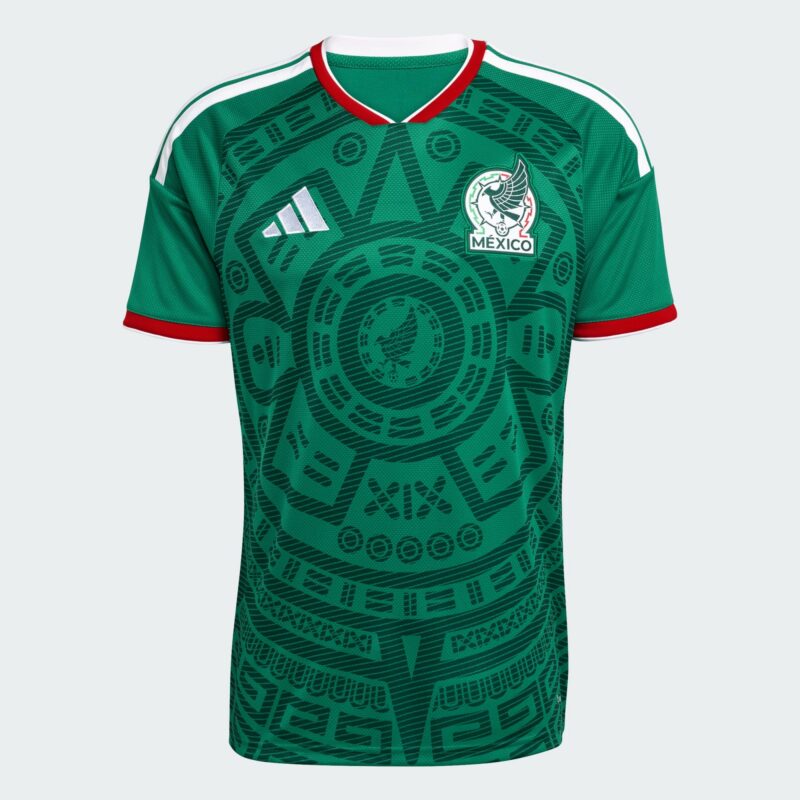 Mexico_26_Home_Jersey_Green_JL8537_01_laydown World Cup 2026 Mexico 26 Home Jersey