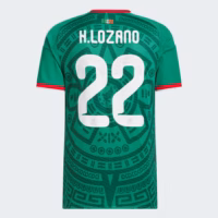 Mexico 26 Home Lozano Jersey #22