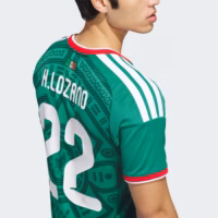 Mexico 26 Home Lozano Jersey #22