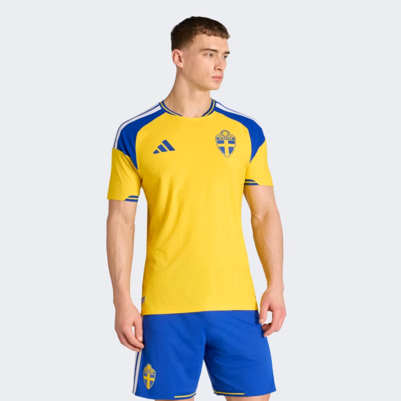 Sweden 26 Home Authentic Jersey