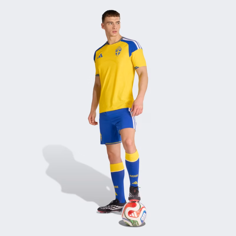 Sweden 26 Home Authentic Jersey