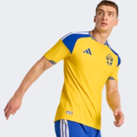 Sweden 26 Home Authentic Jersey