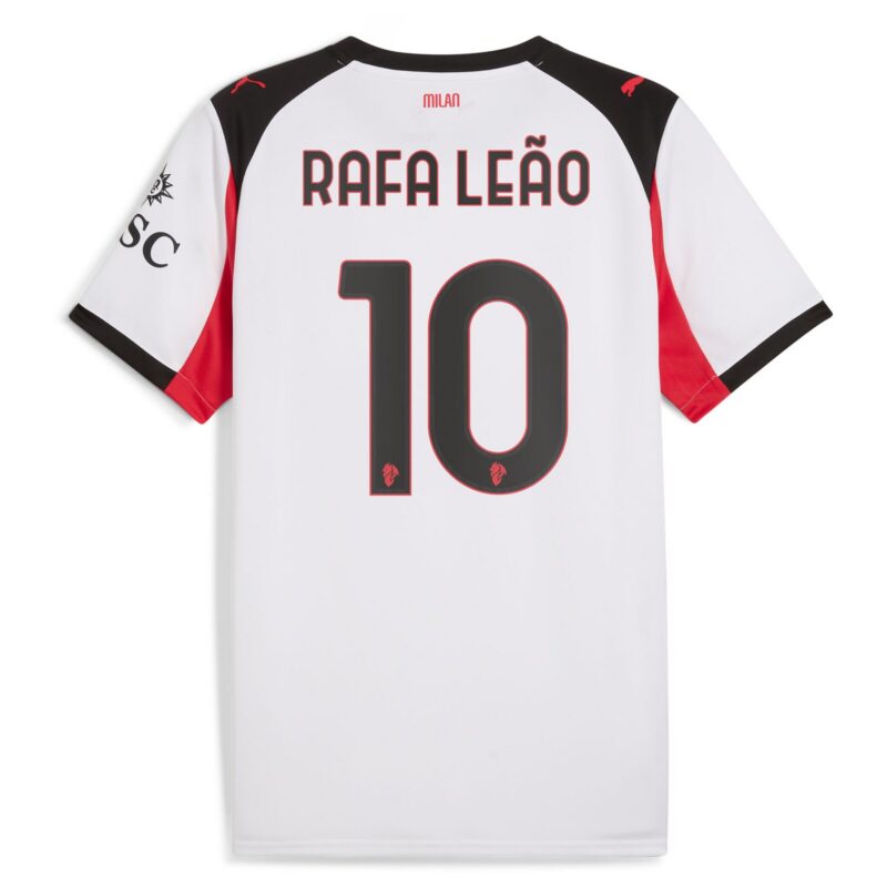 A2B image: ac-milan-puma-away-shirt-2025-26-with-rafa-leao-10-printing AC Milan PUMA Away Shirt 2025-26 with Rafa Leão 10 printing