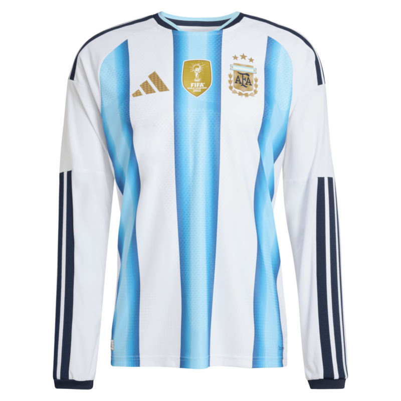 A2B image: argentina-adidas-home-authentic-shirt-2026-long-sleeve Argentina adidas Home Authentic Shirt 2026 - Long Sleeve