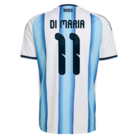A2B image: argentina-adidas-home-shirt-2026-kids-with-di-maria-11-printing Argentina adidas Home Shirt 2026 - Kids with Di Maria 11 printing