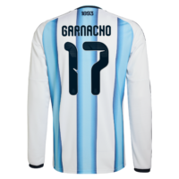 A2B image: argentina-adidas-home-shirt-2026-long-sleeve-with-garnacho-17-printing Argentina adidas Home Shirt 2026 -Long sleeve with Garnacho 17 printing