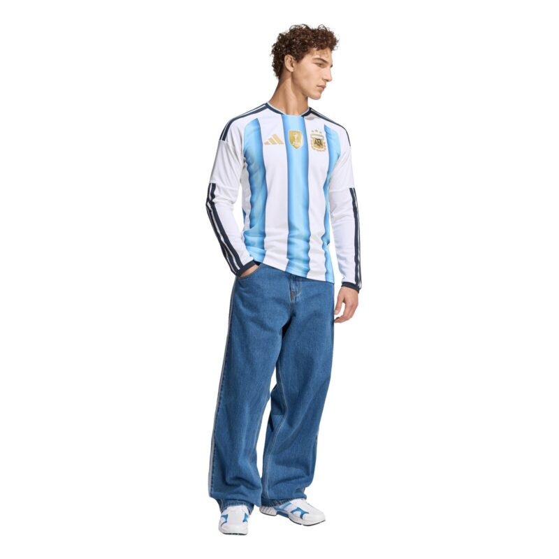 Argentina adidas Home Shirt 2026 - Long Sleeve