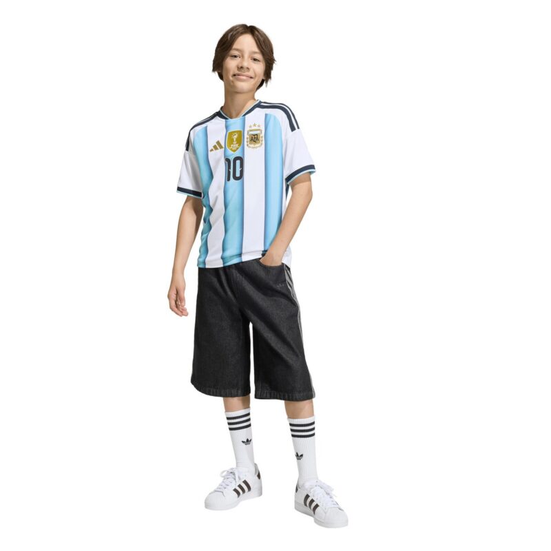 Argentina adidas Home Shirt 2026 - Messi #10 - Kids