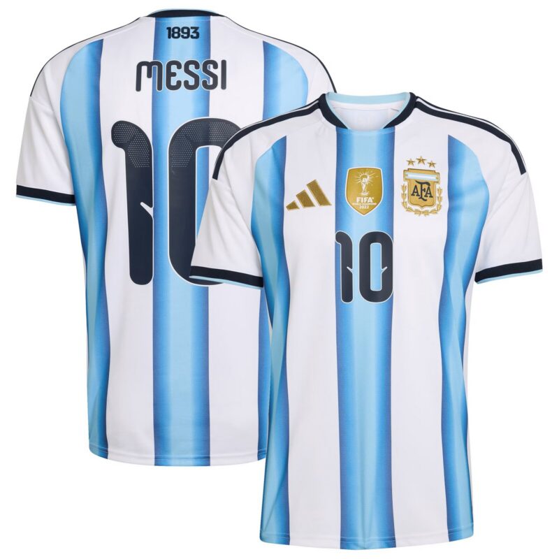 Argentina adidas Home Shirt 2026 - Messi #10 - Kids