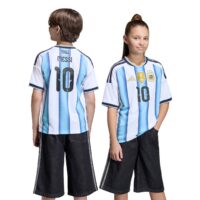 Argentina adidas Home Shirt 2026 - Messi #10 - Kids