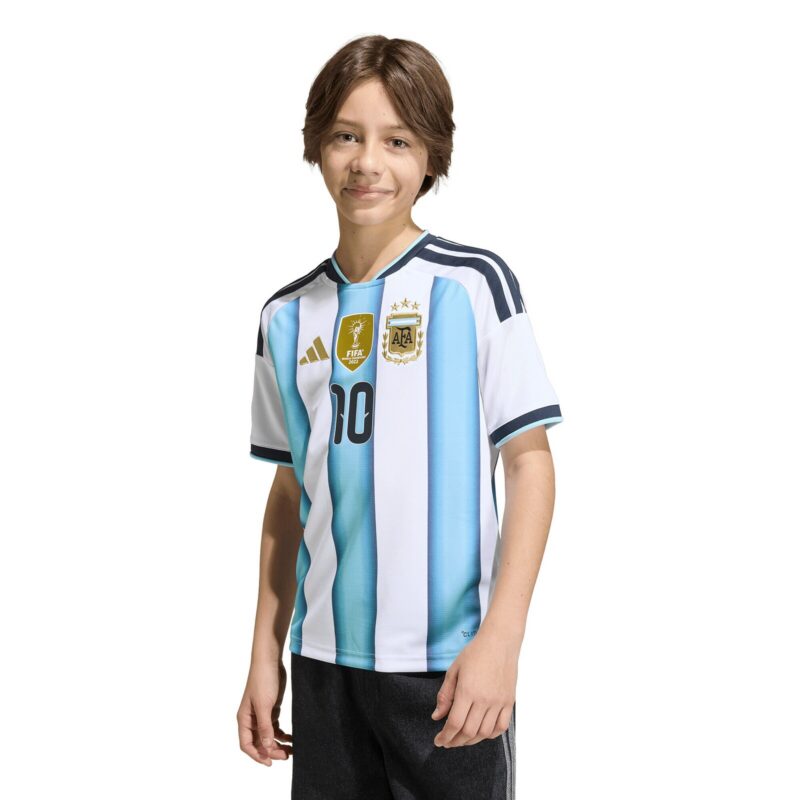 Argentina adidas Home Shirt 2026 - Messi #10 - Kids