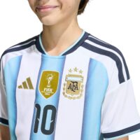 Argentina adidas Home Shirt 2026 - Messi #10 - Kids