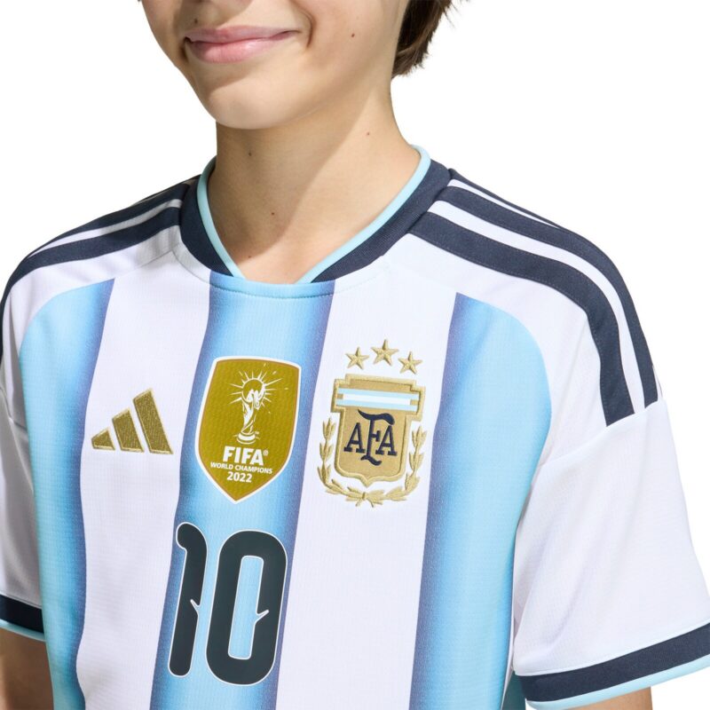 Argentina adidas Home Shirt 2026 - Messi #10 - Kids
