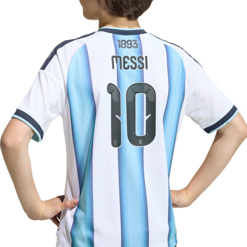 Argentina adidas Home Shirt 2026 - Messi #10 - Kids