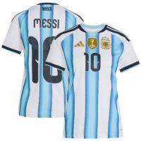 Argentina adidas Home Shirt 2026 - Messi #10 - Womens