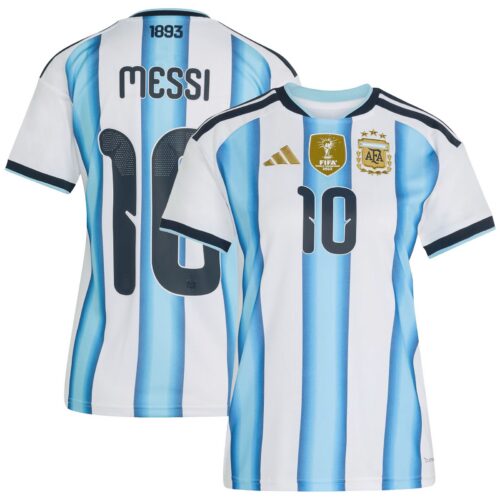 A2B image: argentina-adidas-home-shirt-2026-messi-10-womens Argentina adidas Home Shirt 2026 - Messi #10 - Womens