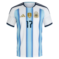 Argentina adidas Home Shirt 2026 with Garnacho 17 printing