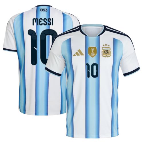 A2B image: argentina-adidas-home-shirt-2026-with-messi-10-printing Argentina adidas Home Shirt 2026 with Messi 10 printing