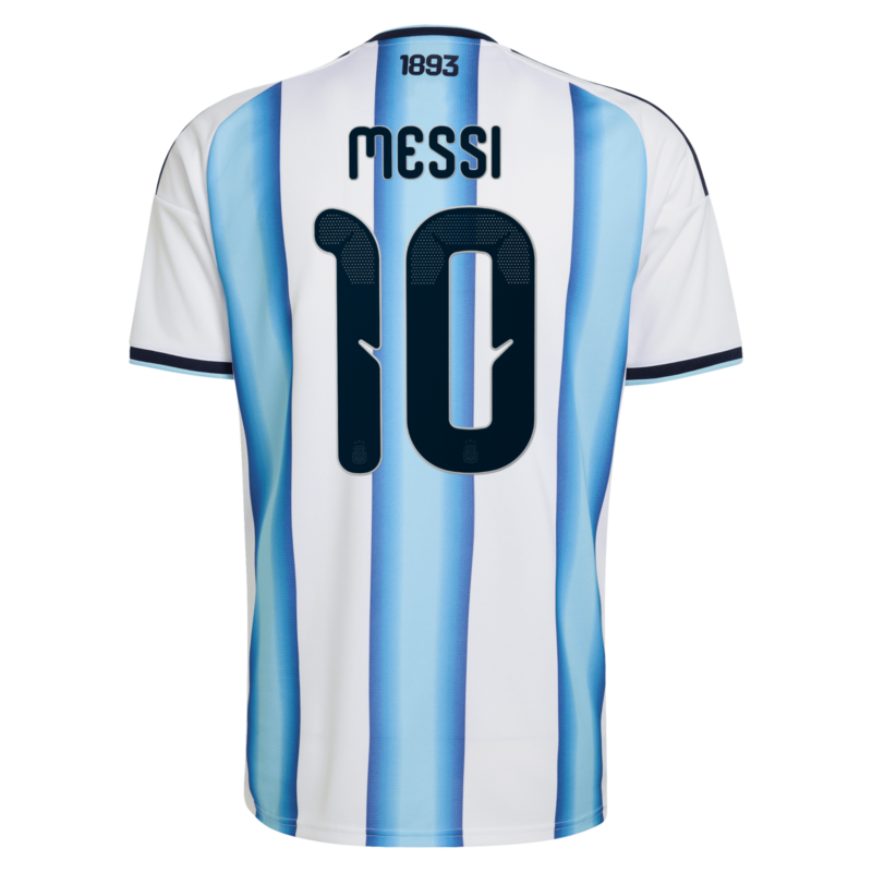 A2B image: argentina-adidas-home-shirt-2026-with-messi-10-printing Argentina adidas Home Shirt 2026 with Messi 10 printing
