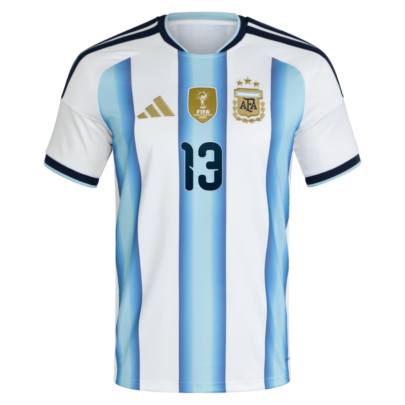 Argentina adidas Home Shirt 2026 with Romero 13 printing