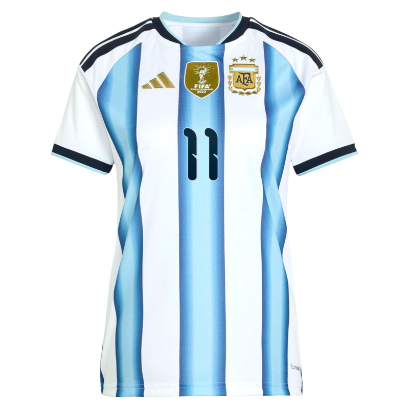 Argentina adidas Home Shirt 2026 - Womens with Di Maria 11 printing