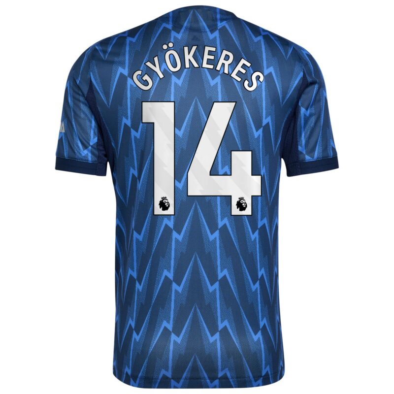 A2B image: arsenal-adidas-away-authentic-shirt-2025-26-with-gyokeres-14-printing Arsenal adidas Away Authentic Shirt 2025-26 with Gyökeres 14 printing