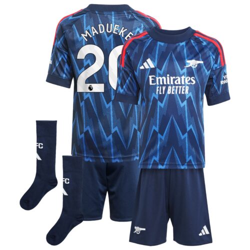 A2B image: arsenal-adidas-away-minikit-2025-26-with-madueke-20-printing Arsenal adidas Away Minikit 2025-26 with Madueke 20 printing