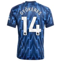 A2B image: arsenal-adidas-away-shirt-2025-26-kids-with-gyokeres-14-printing Arsenal adidas Away Shirt 2025-26 - Kids with Gyökeres 14 printing