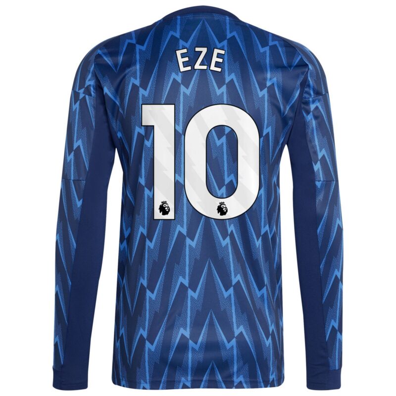 A2B image: arsenal-adidas-away-shirt-2025-26-long-sleeve-with-eze-10-printing Arsenal adidas Away Shirt 2025-26 - Long Sleeve with Eze 10 printing