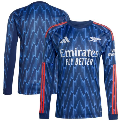 A2B image: arsenal-adidas-away-shirt-2025-26-long-sleeve Arsenal adidas Away Shirt 2025-26 - Long Sleeve