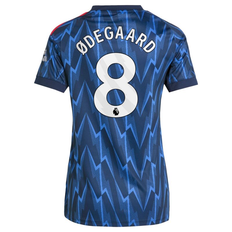 A2B image: arsenal-adidas-away-shirt-2025-26-womens-with-odegaard-8-printing Arsenal adidas Away Shirt 2025-26 - Womens with Ødegaard 8 printing